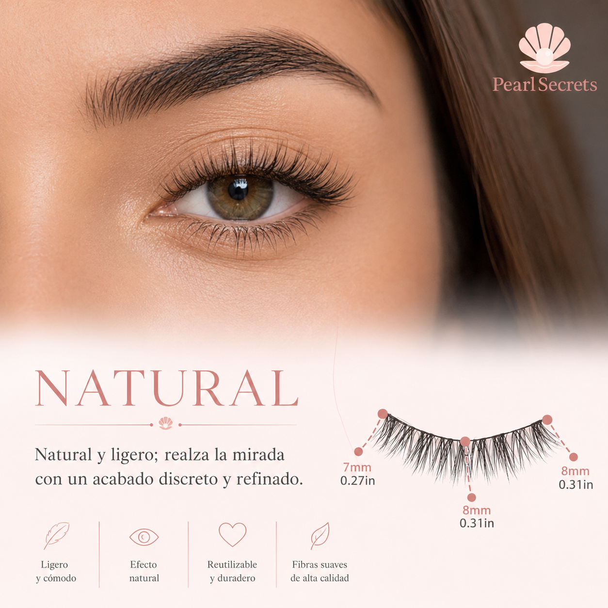 Pestañas Magnéticas by Pearl Secrets