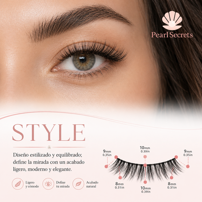 Pestañas Magnéticas by Pearl Secrets